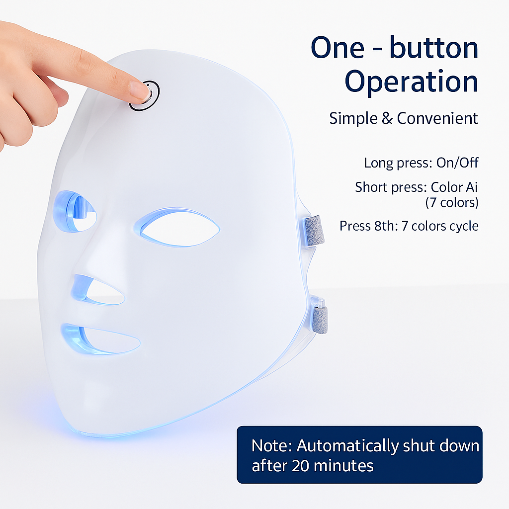 SkinLune™ LumiGlow LED Mask (Anti-aging)