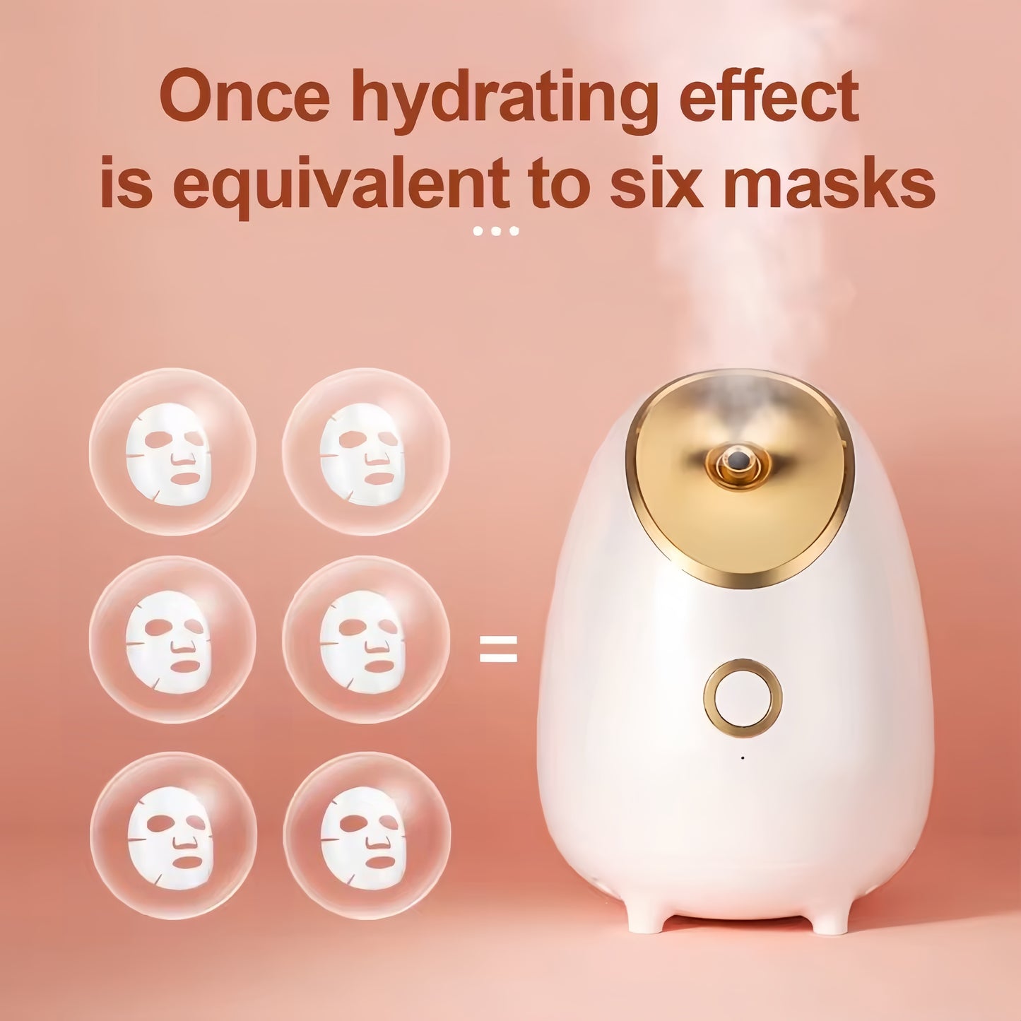 SkinLune™ DewMist Steamer with Set (Deep Pores Cleansing)