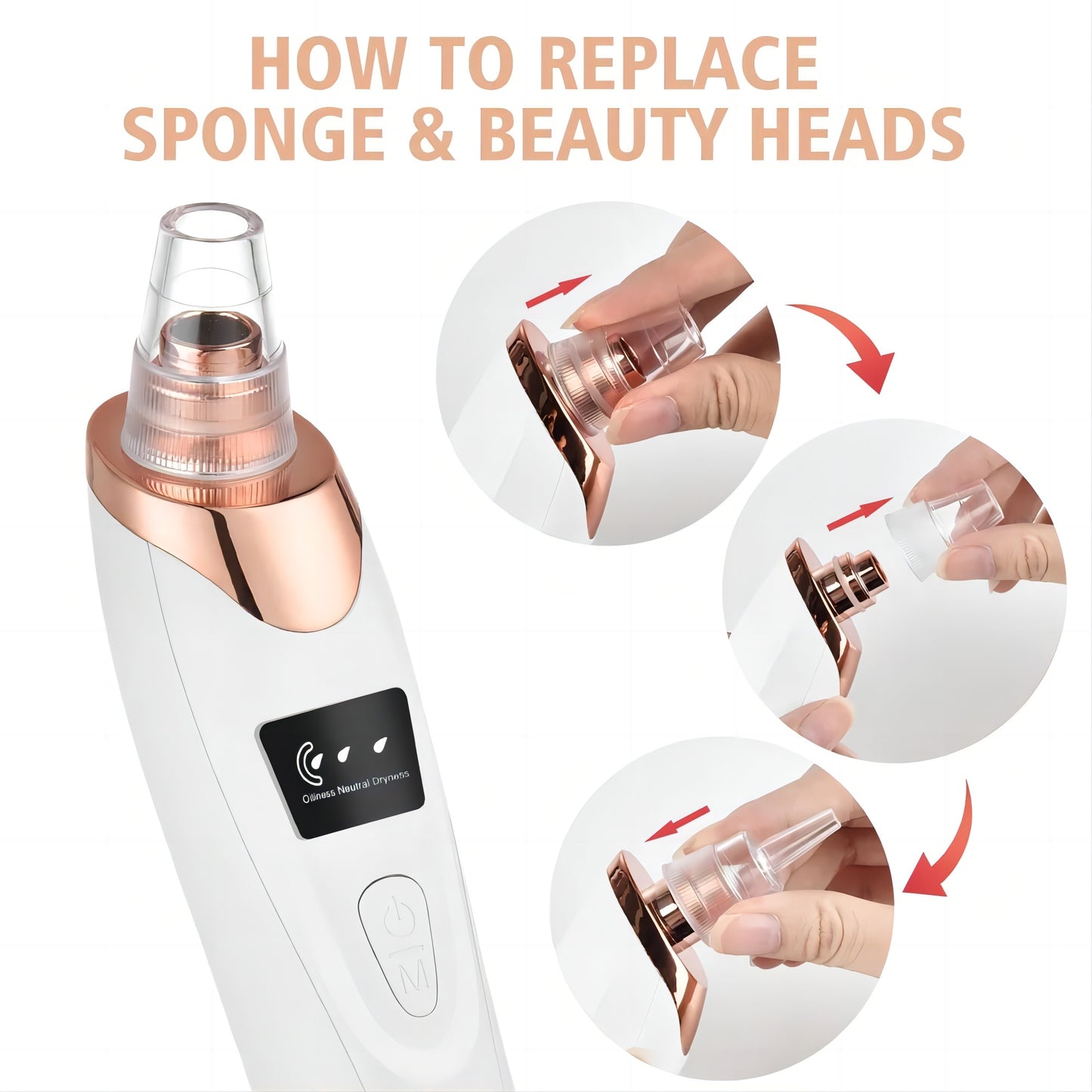 SkinLune™ ClarityGlow Vacuum (Deep Pores Cleanser)