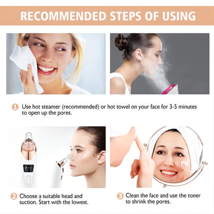 SkinLune™ ClarityGlow Vacuum (Deep Pores Cleanser)